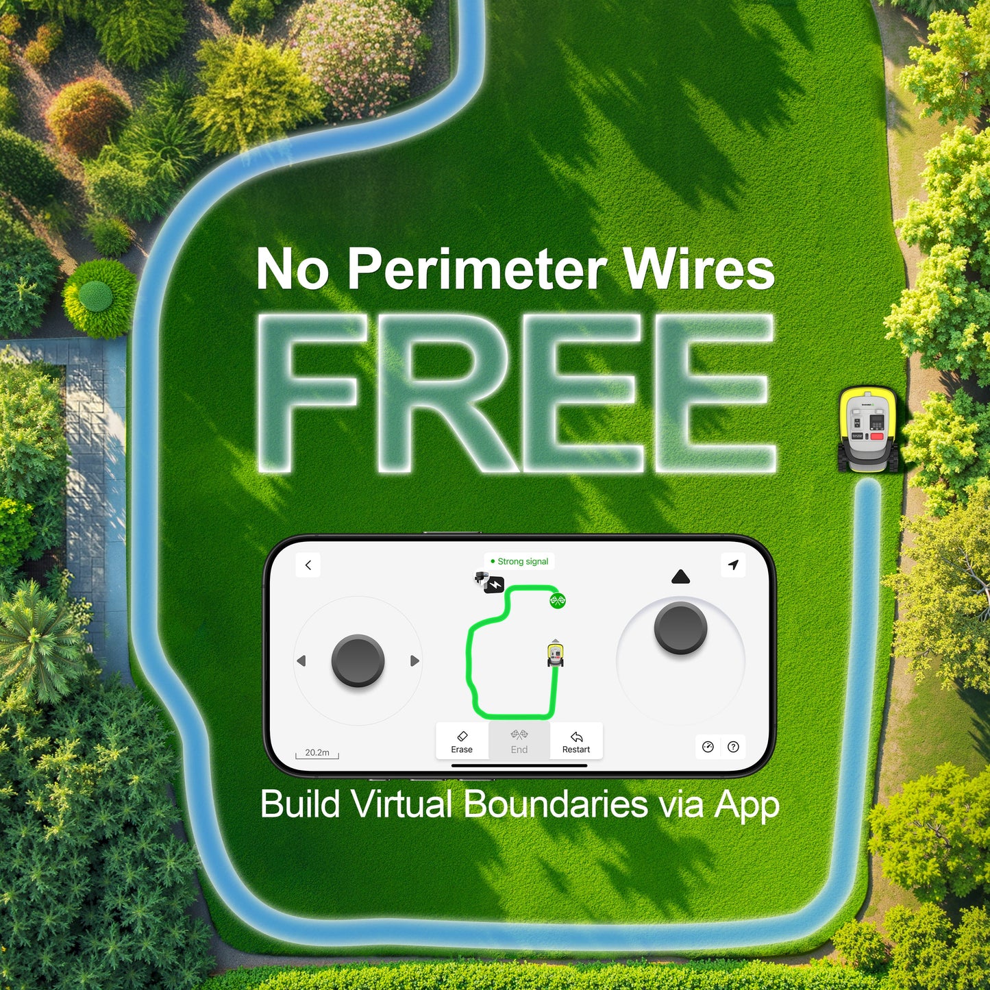 Swippin M10 Smart Robotic Lawn Mower
